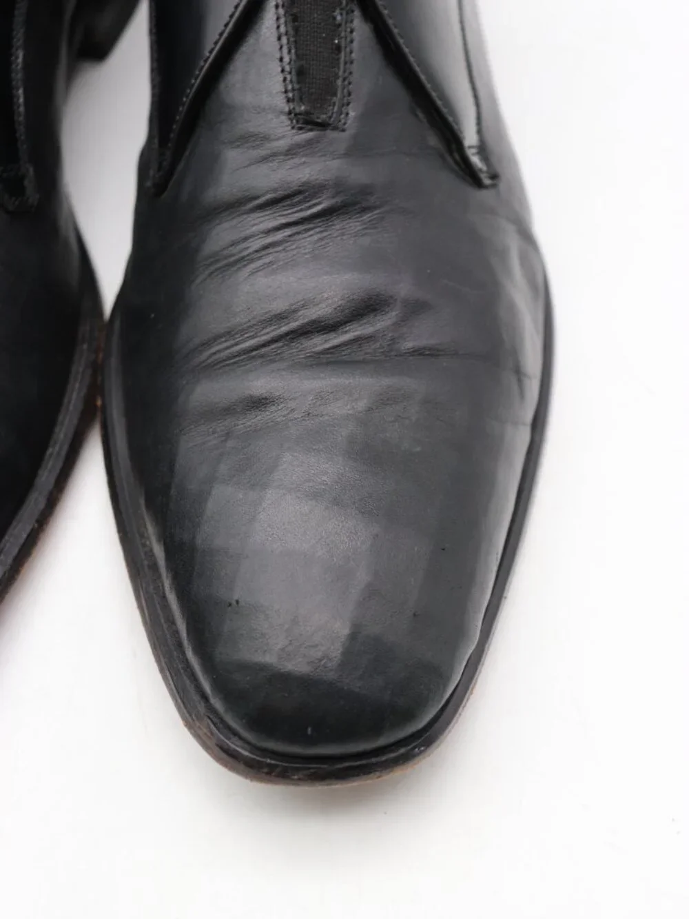 Mezlan Black Leather Men's Size 8.5 M Derby Oxford Dress Shoes Lace Up